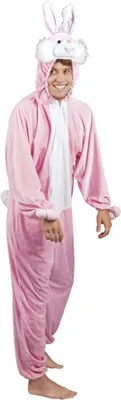 Produktbild von B88014-195 Hasen Kostüm Overall Damen Herren Gr.195
