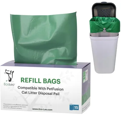 Immagine prodotto di EcoLeo PetFusion: lettiera per gatti compatibile, realizzata in plastica riciclabile, compostabile e durevole