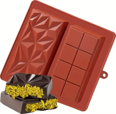 Obrázok produktu pre Veľká silikónová forma na čokoládové tabuľky