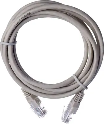 Obrázok produktu pre EMOS 2m CAT5e patch kábel UTP RJ45 sieťový kábel, 1Gbit/S Ethernet kábel pre LAN, DSL, switch, router, modem, S9123