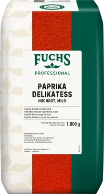 Obrázek produktu pro Fuchs Professional Paprika Delikatess vysoce červená pikantní  1000g