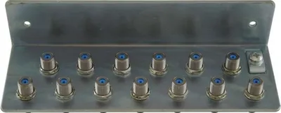Obrázek produktu pro Televes 401106, F-typ, F-typ, F-typ, Samice, Samice, Metalická