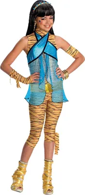 Produktbild von Kinder Cleo de Nile Kostüm (Monster High) Größe:  L / 140-146 (8-10Jahre)