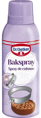 Produktbild von Dr. Oetker Bakspray 125 ml – Antihaft-Backspray für Kuchen & Pfannen