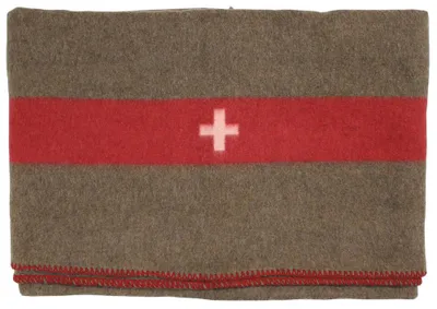 Produktbild von SURVIVAL Schweizer Wolldecke braun 200x150 cm