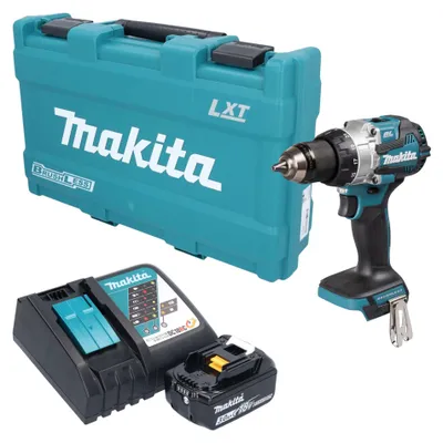 Produktbild von Makita DHP 489 RF1K Akku Schlagbohrschrauber 18 V 73 Nm Brushless + 1x Akku 3,0 Ah + Ladegerät + Koffer