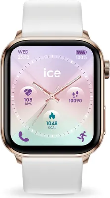 Produktbild von Hodinky Ice Watch - 024302 - Smart hodinky - Dámske - Ice Smart 3.0 Rectangular 1.78 Rosegold/White