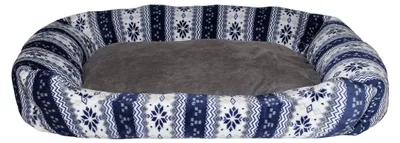 Productafbeelding van Hondenbed en kussen set "Snow" - Avio - 84 x 66 x 19 cm
