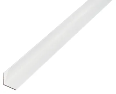 Image de Alberts 498214 Cornière, aluminium, anodisé couleur argent, 1000 x 40 x 40 mm, jeu de 2 pièces