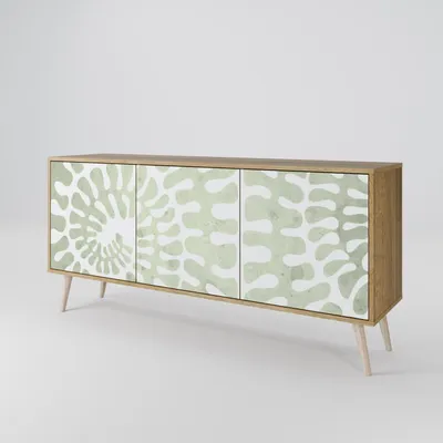 Immagine prodotto di Spacerebels cassettiera a 3 ante - credenza cassettiera - credenza alta - mobile armadio - soggiorno camera da letto - 57,5×164,5×42 (HxLxP)