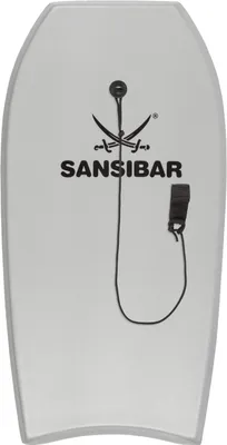 Produktbild von Sansibar Bodyboard ca.100x49x5 cm Lizenz hellgrau Einsteigermodell Schwimmbrett