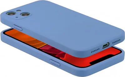 Produktbild von Apple iPhone 13 Round Edge TPU Case Hellblau