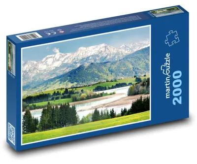 Obrázek produktu pro Puzzle 2000 Panorama Alp s Jezery - martinpuzzle