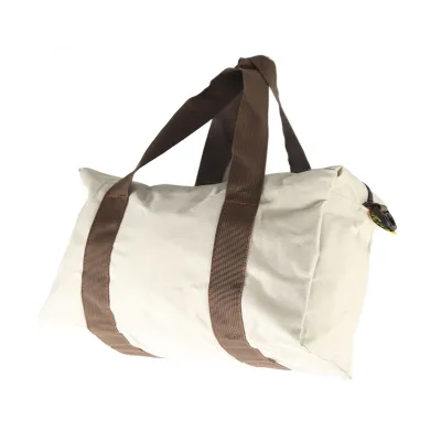 Imagen del producto de Bolsa de herramientas de boca ancha, bolsa de herramientas de lona de boca ancha, bolsa de almacenamiento de herramientas y ferretería, bolsa de almacenamiento para mantenimiento de carpintería, bolso de mano de alta capacidad, bolsa de herramientas de lona