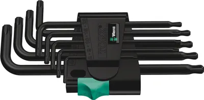 Image de Wera 967/9 TX 1 Winkelschlüsselsatz, BlackLaser