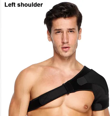 Produktbild von Schulterbandage für Damen und Herren (1 Stück) | Orthopädische Kompressionsmanschette bei Rotatorenmanschettenriss, Gelenkverrenkung und anderen Verletzungen | Schulterstützbandage zur Schmerzlinderung