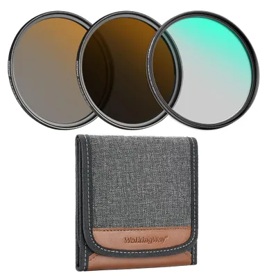 Imagen del producto de Omgoods - Set de filtros de 55 mm: ND64, ND1000 - Set 3 en 1