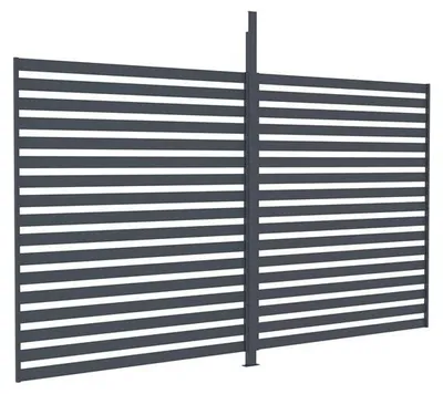 Produktbild von G21 feste Lamellenwand 4 × 2,6 m für Pergola Trenton