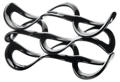 Productafbeelding van Cuvée wijnrek, 32,4 x 16 x 18,2 cm, zwart