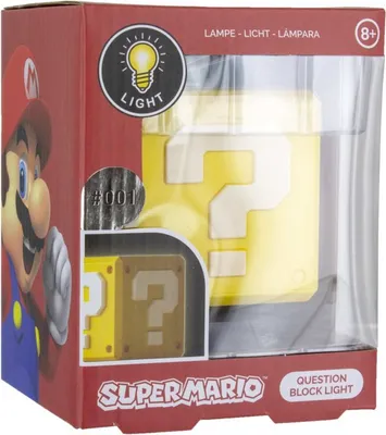 Image de Paladone 95924 Paladone Dekolampe Super Mario Bros Fragezeichen-Block