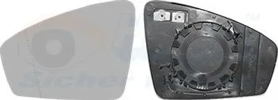Produktbild von VAN WEZEL Spiegelglas Außenspiegel Links für VW TIGUAN (AD1) Asphärisch Beheizbar 5747837
