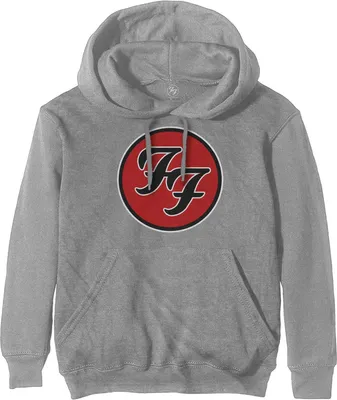 Produktbild von Foo Fighters - Kapuzenpullover für Herren/Damen Uni RO1943 (XL) (Grau)