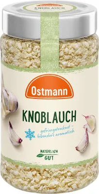 Ostmann Knoblauch gefriergetrocknet aromatisch farbintensiv 40g