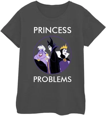 Produktbild von Disney - "Princess Headaches" T-Shirt für Damen BI48031 (S) (Holzkohle)