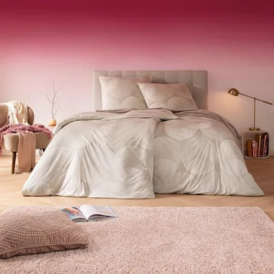 Produktbild von Estella Mako Interlock Jersey Bettwäsche Dora natur 155x220 cm + 80x80 cm
