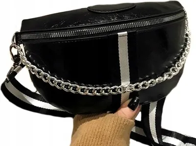 Produktbild von Ledernerka - Bauchtasche - Modisch - Schwarz - Lässig - Urban - Praktisch