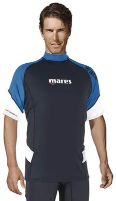 Image de MARES Tričko LOOSE FIT krátký rukáv - pánské XL modrá