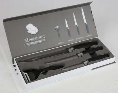Produktbild von Messer-Set Küchenmesserset Fleischmesser Universalmesser Schälmesser Sparschäler