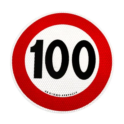 Zdjęcie produktu dla Oznakowanie Ograniczenie prędkości 100 km/h Homologacja UE