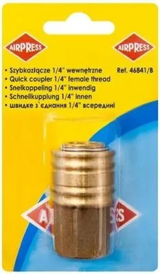 Image de Raccord rapide Airpress Femelle Euro 1/4 Filetage interne femelle 1/4