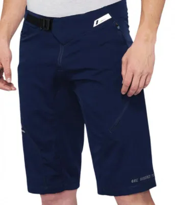 Produktbild von 100% Airmatic Shorts 34" navy - komfortable All-Mountain Bikeshorts mit 4-Weg....