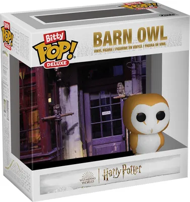 Produktbild von Harry Potter Bitty POP! Deluxe Vinyl Figuren Barn Owl(Owl Emporium) Display (12) 2,5 cm