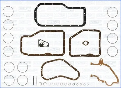 Produktbild von AJUSA 54021400 Dichtungssatz Kurbelgehäuse passend für PEUGEOT 505 (551A) 504 Cabriolet 504 (A, M) 504 Coupe 505 Break (551D)