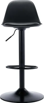 Produktbild von 2er Set Barhocker aus Polypropylen und Metall - Schwarz - XAFY