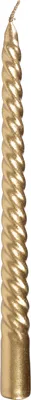 Produktbild von Kerze MagicHome Weihnachten, 25 cm, Packung 2 Stk., gold, spiralförmig, gedreht