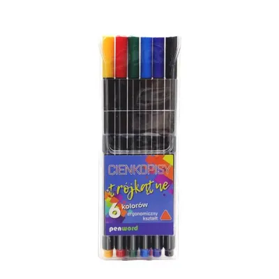 Produktbild von Dreieckiger Bleistift 6 Farben ZW288-6