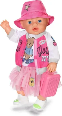 Produktbild von BABY born Deluxe Travel 43cm, Puppen-Kleiderset, 3 Jahr(e)
