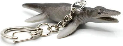 Produktbild von Kronosaurus Schlüsselanhänger Miniblings Dinosaurier Pliosaurier grau Flossen