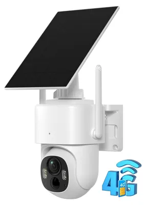 Produktbild von Woox 4G LTE Überwachungskamera Aussen Solar, 2K 3MP HD, 360° PTZ Outdoor Kamera