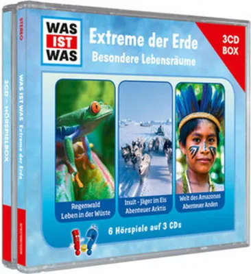 Produktbild von Was Ist Was 3-CD Hörspielbox Vol.8 - Erde