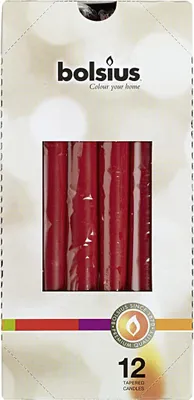 Produktbild von BOLSIUS Spitzkerze 24,5x2,4cm altrot