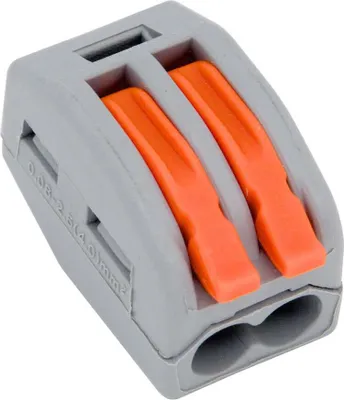 Produktbild von Euroconnex Verbindungsterminal 2040033 0.08/4 Mm Orange Orange One Size
