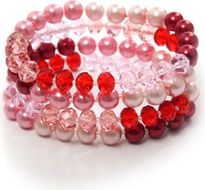 Produktbild von Trachtenarmband Hella aus Glasperlen von collezione alessandro