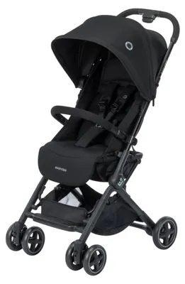 Obrázek produktu pro Kočárek Maxi-Cosi Lara2, 0-4 roky, 0-22 kg, kompaktní kočárek, lehký jako pírko, 3 polohy naklonění, rovná poloha naklonění, Essential Black