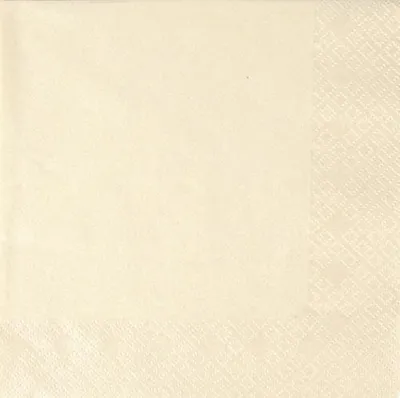 Image de Serviettes 33x33 cm - Pearl Effect ivory
