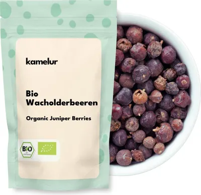 Image de Kamelur® Baies de genièvre bio entières 500 g